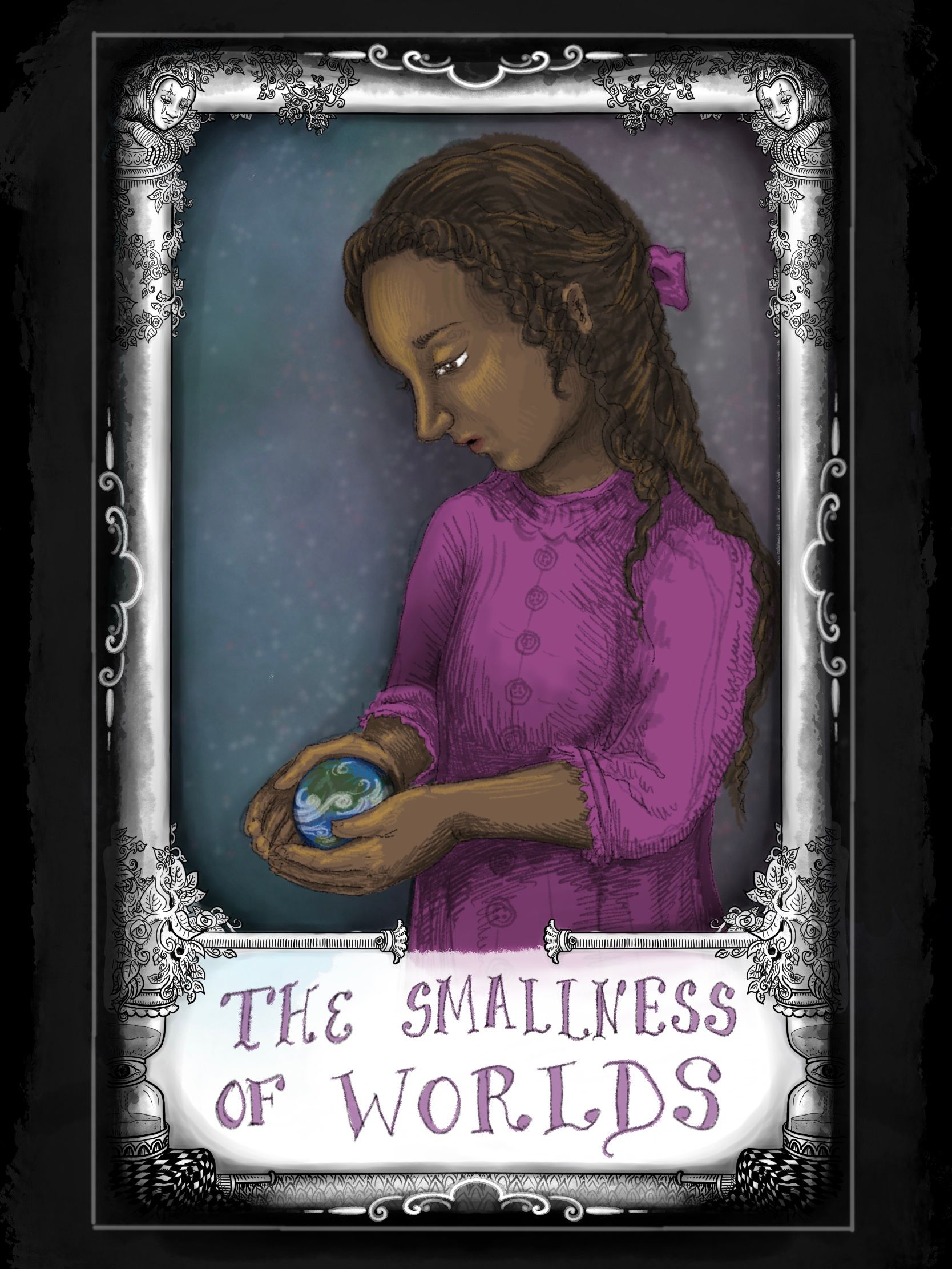 Smallness of worlds — illustration